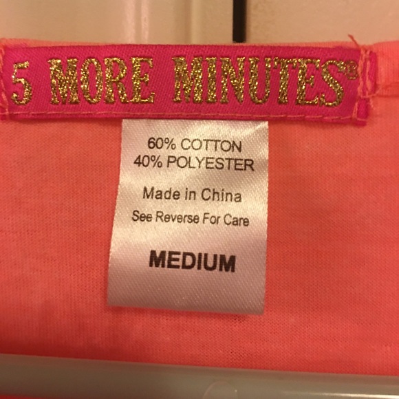 Junior’s Neon Orange Tee - Picture 3 of 3